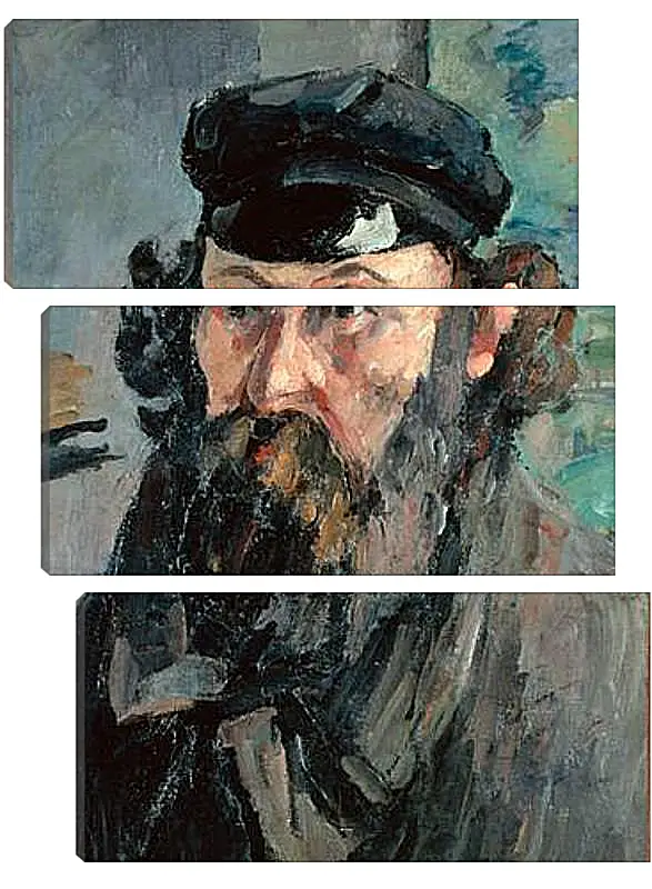 Модульная картина - Self Portrait. Поль Сезанн