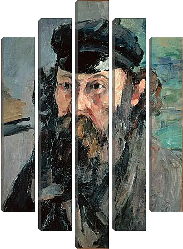 Модульная картина - Self Portrait. Поль Сезанн