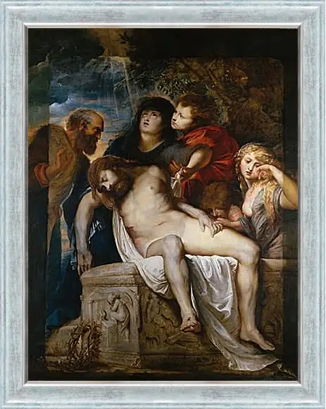 Картина в раме - Entombment. Питер Пауль Рубенс