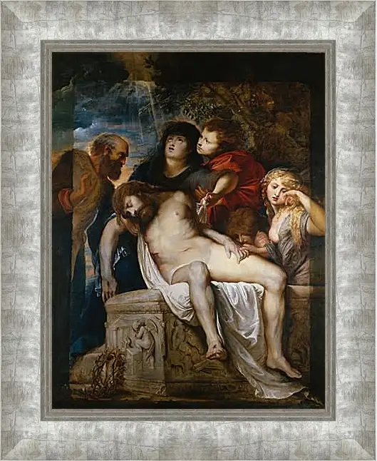 Картина в раме - Entombment. Питер Пауль Рубенс