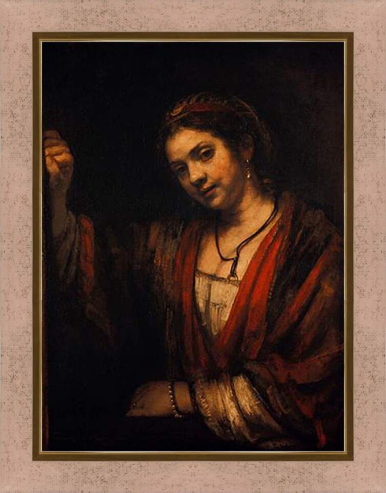Картина в раме - Van Rijn. Рембрандт
