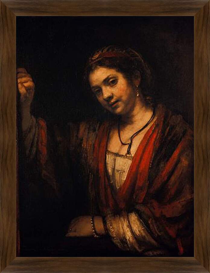 Картина в раме - Van Rijn. Рембрандт