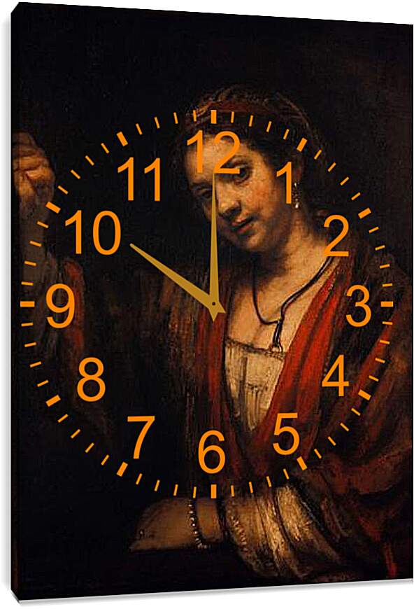 Часы картина - Van Rijn. Рембрандт