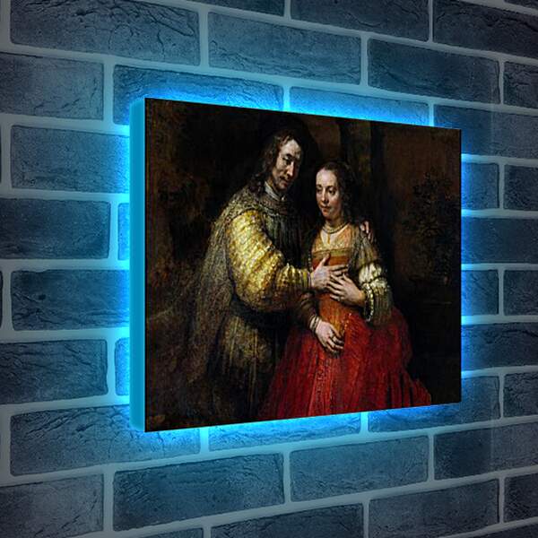 Лайтбокс световая панель - Еврейская невеста. Рембрандт