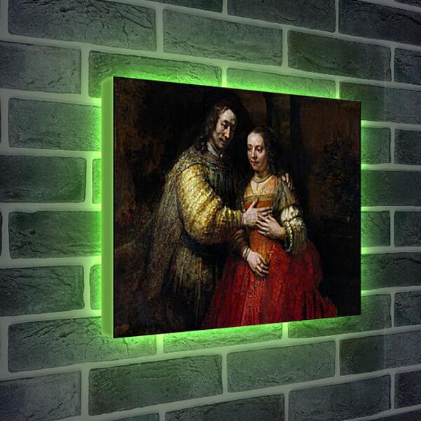 Лайтбокс световая панель - Еврейская невеста. Рембрандт