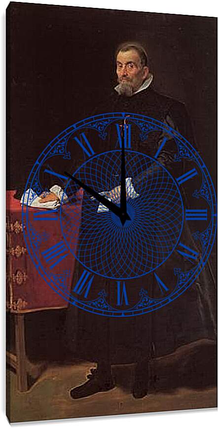 Часы картина - Don Diego del Corral y Arellano. Диего Веласкес