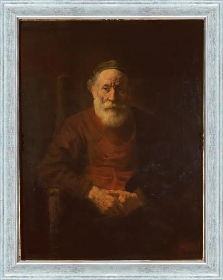 Картина в раме - Portrait of an Old Man in Red. Рембрандт