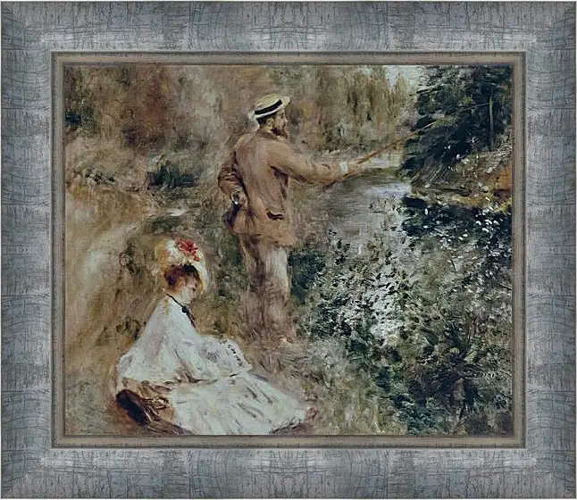Картина в раме - The Fishman. Пьер Огюст Ренуар
