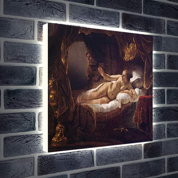 Лайтбокс световая панель - Даная (Эгина). Рембрандт