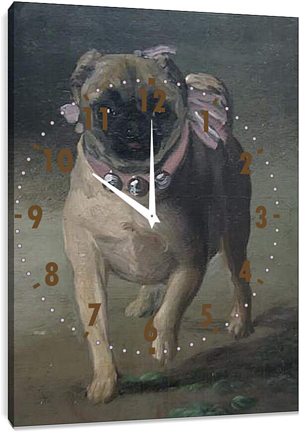 Часы картина - The Marquesa de Pontejos (Detail). Франсиско Гойя