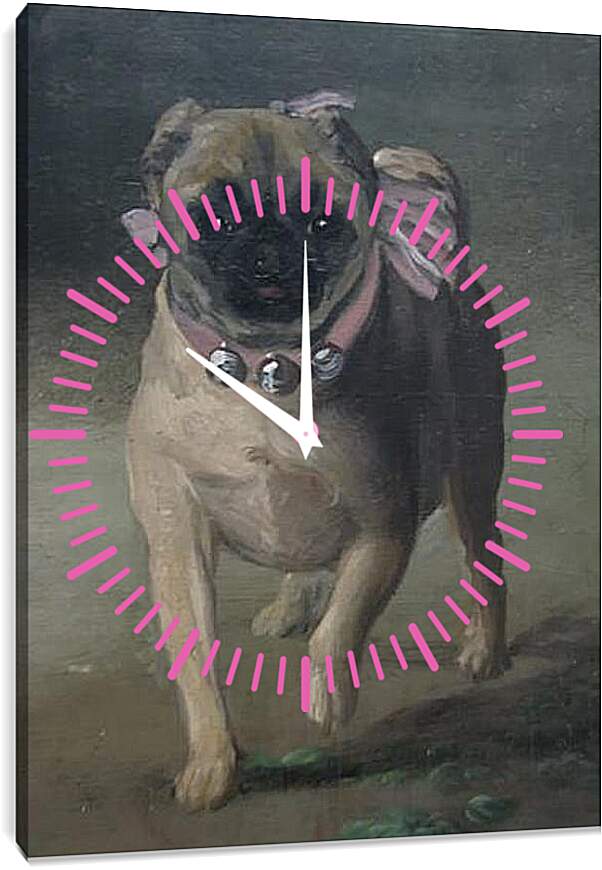 Часы картина - The Marquesa de Pontejos (Detail). Франсиско Гойя