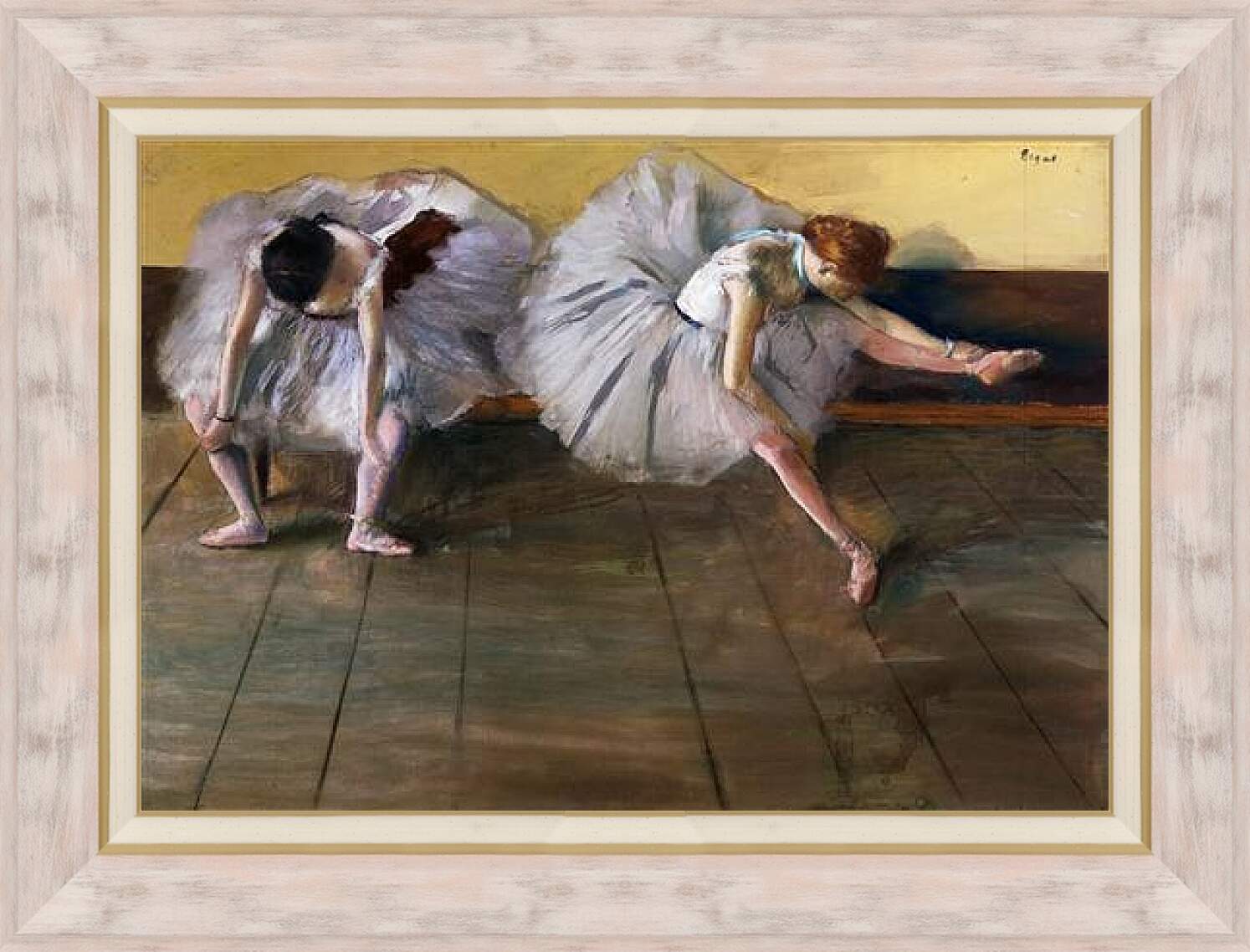 Картина в раме - Отдыхающие балерины. Эдгар Дега