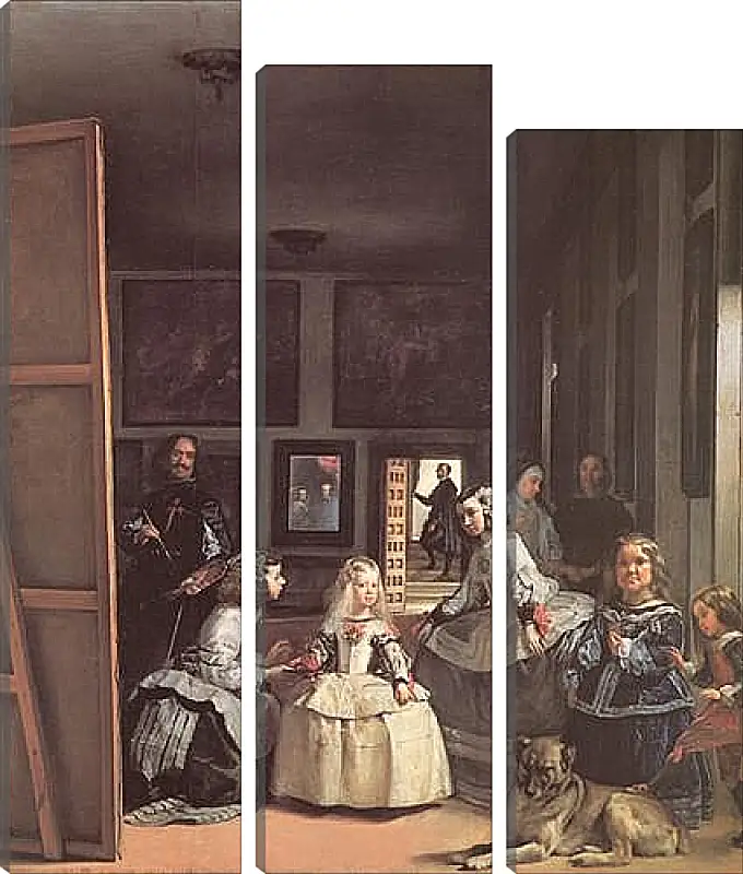 Модульная картина - Las Meninas. Диего Веласкес