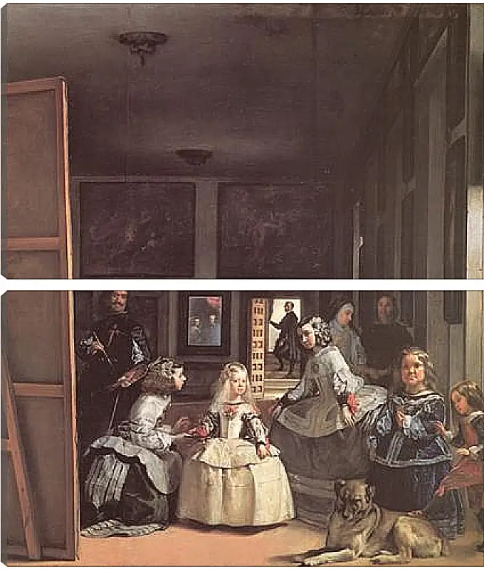 Модульная картина - Las Meninas. Диего Веласкес