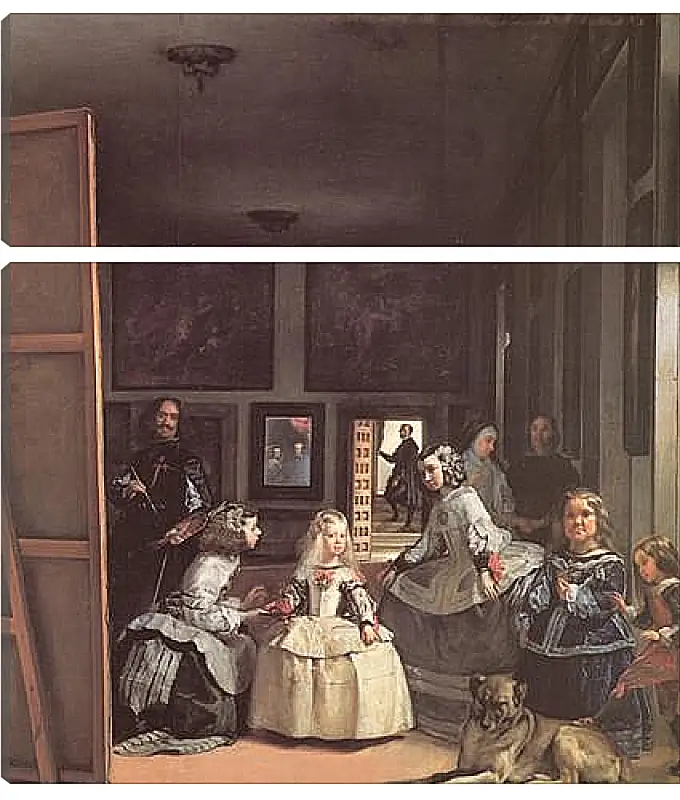 Модульная картина - Las Meninas. Диего Веласкес