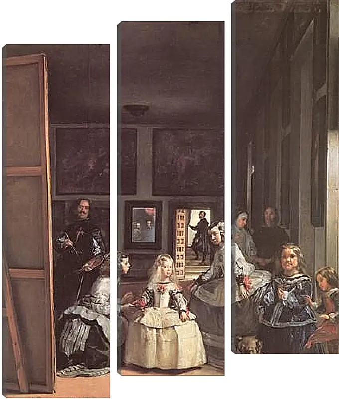 Модульная картина - Las Meninas. Диего Веласкес