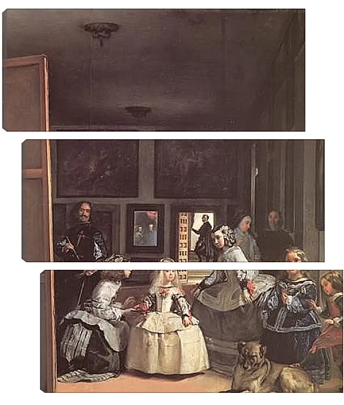 Модульная картина - Las Meninas. Диего Веласкес