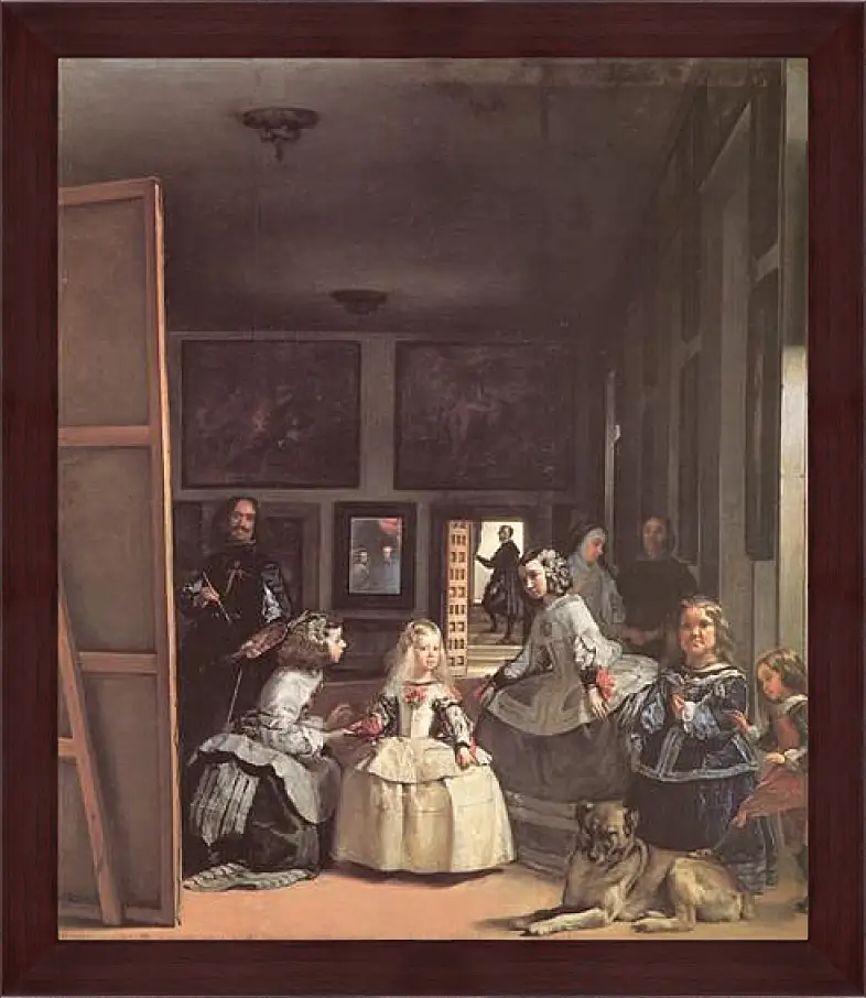 Картина в раме - Las Meninas. Диего Веласкес