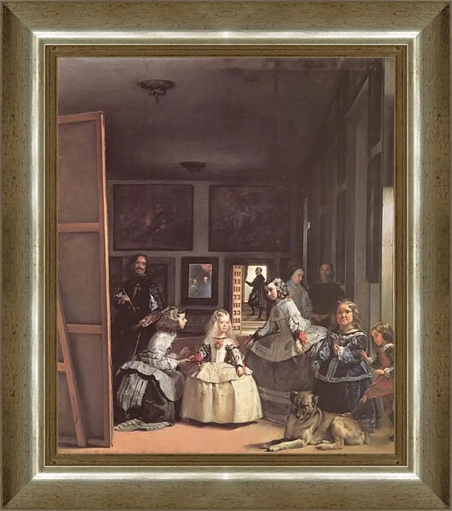 Картина в раме - Las Meninas. Диего Веласкес