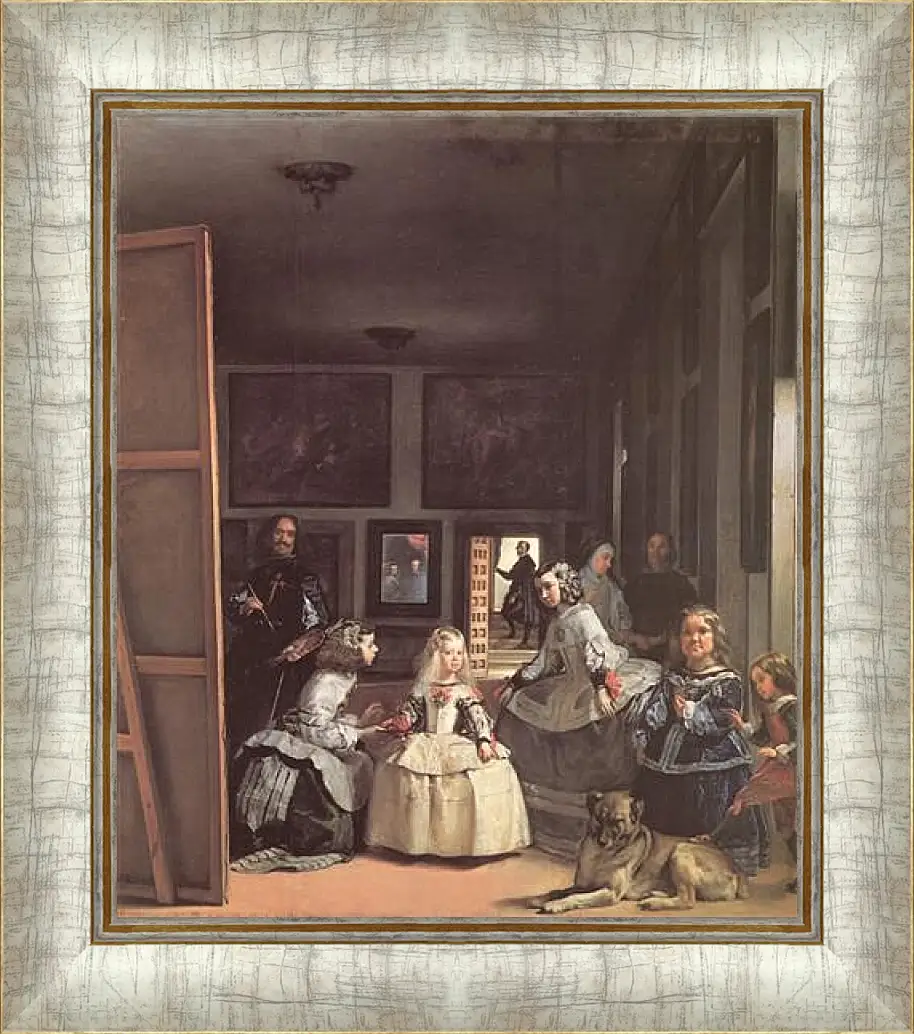 Картина в раме - Las Meninas. Диего Веласкес