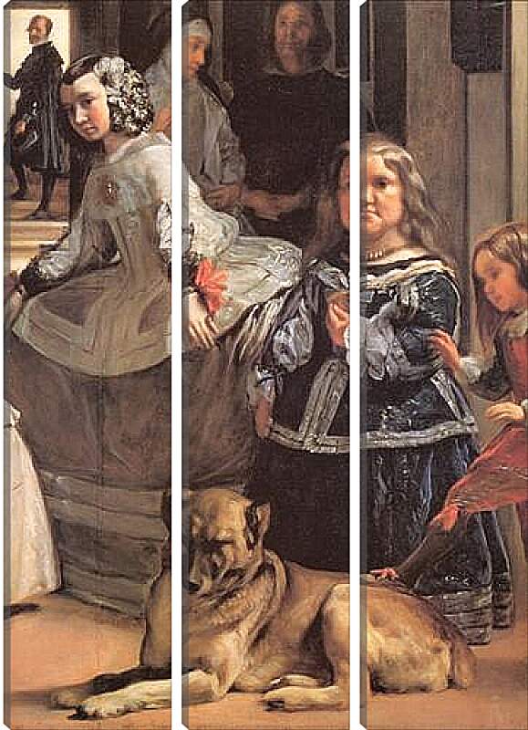 Модульная картина - Las Meninas (Detail) Диего Веласкес