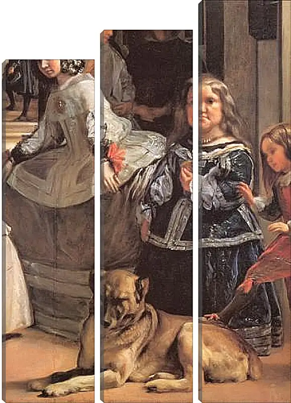 Модульная картина - Las Meninas (Detail) Диего Веласкес