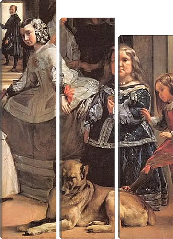 Модульная картина - Las Meninas (Detail) Диего Веласкес