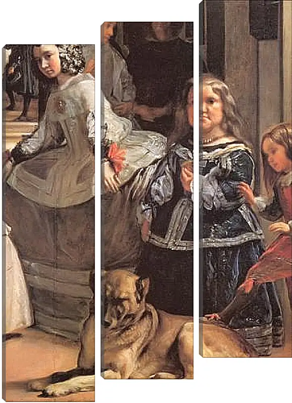 Модульная картина - Las Meninas (Detail) Диего Веласкес