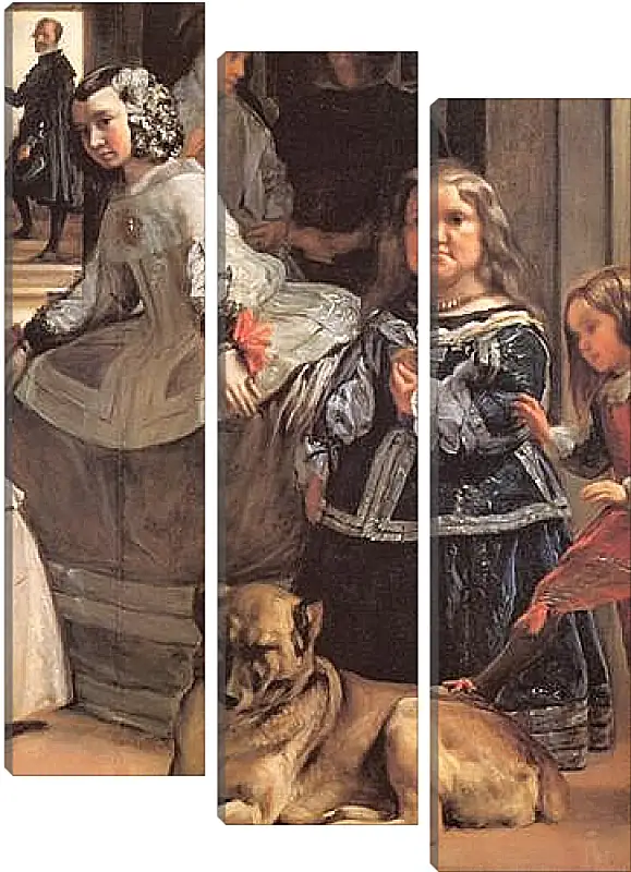 Модульная картина - Las Meninas (Detail) Диего Веласкес