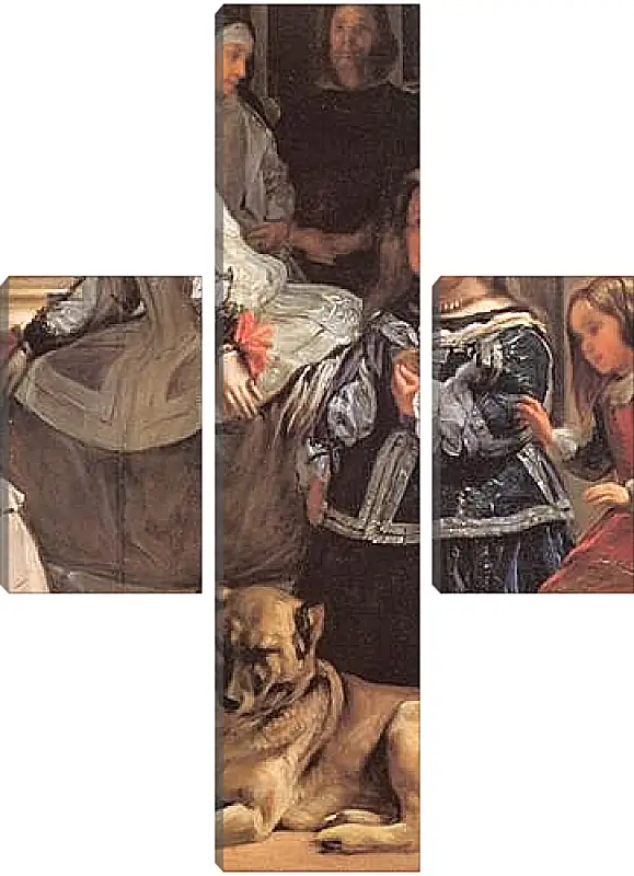 Модульная картина - Las Meninas (Detail) Диего Веласкес