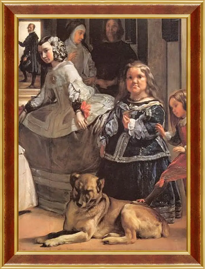 Картина в раме - Las Meninas (Detail) Диего Веласкес