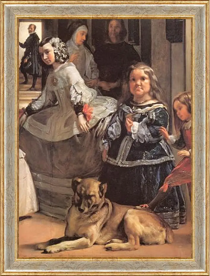 Картина в раме - Las Meninas (Detail) Диего Веласкес