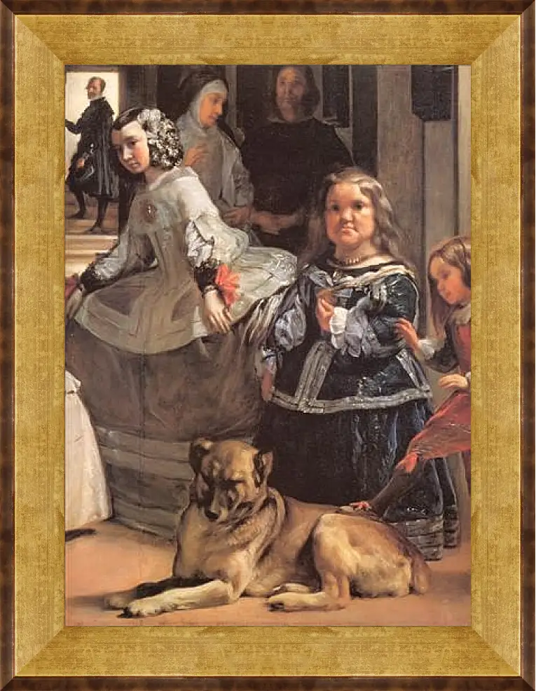 Картина в раме - Las Meninas (Detail) Диего Веласкес