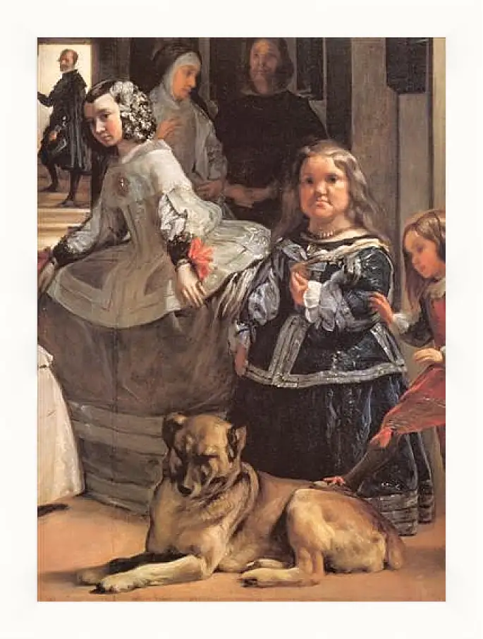 Картина в раме - Las Meninas (Detail) Диего Веласкес