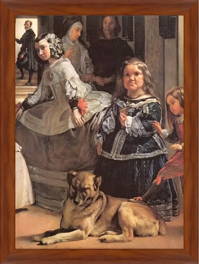 Картина в раме - Las Meninas (Detail) Диего Веласкес