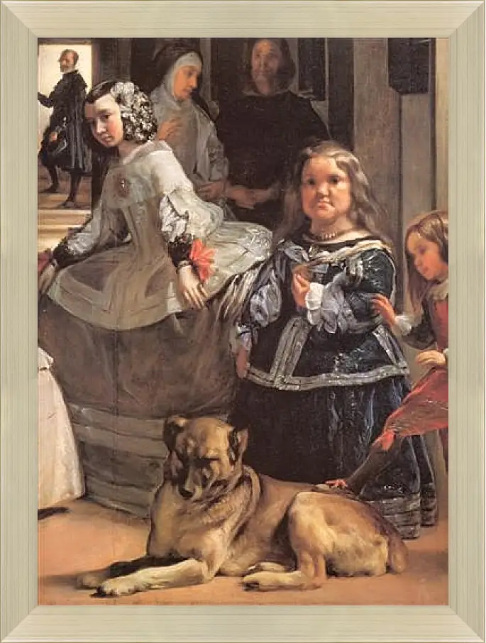 Картина в раме - Las Meninas (Detail) Диего Веласкес