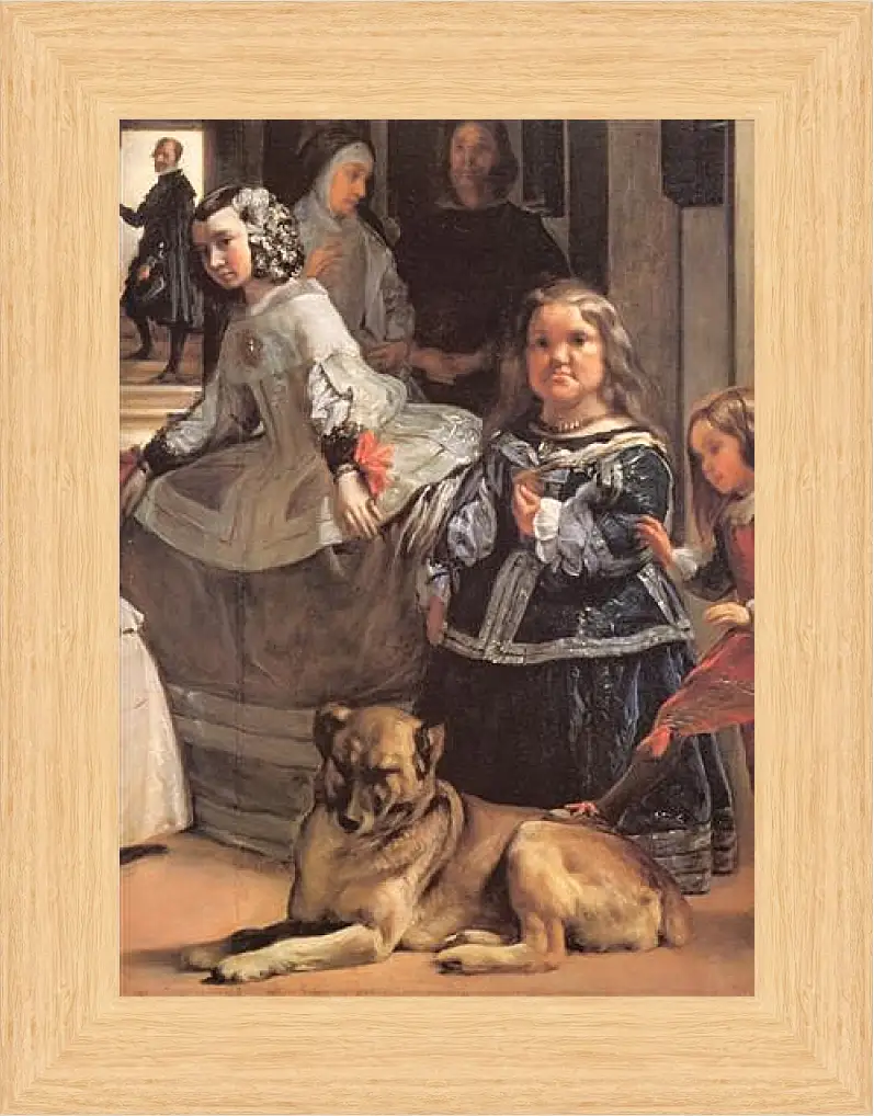 Картина в раме - Las Meninas (Detail) Диего Веласкес