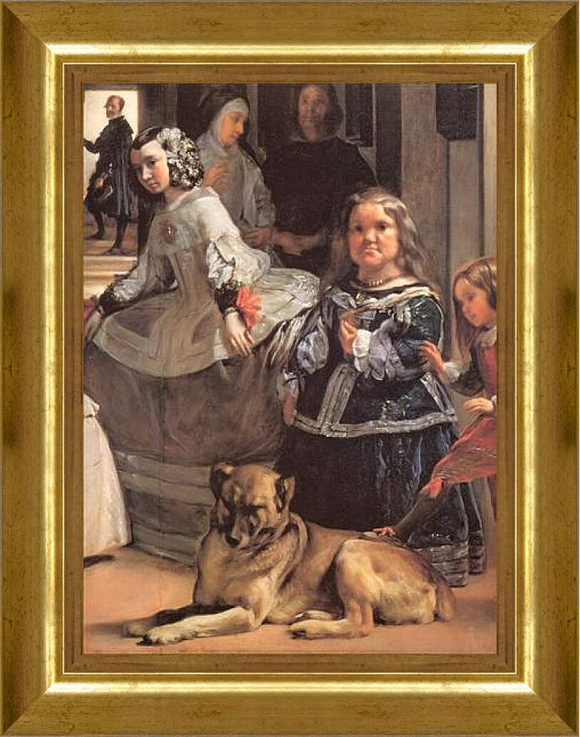 Картина в раме - Las Meninas (Detail) Диего Веласкес