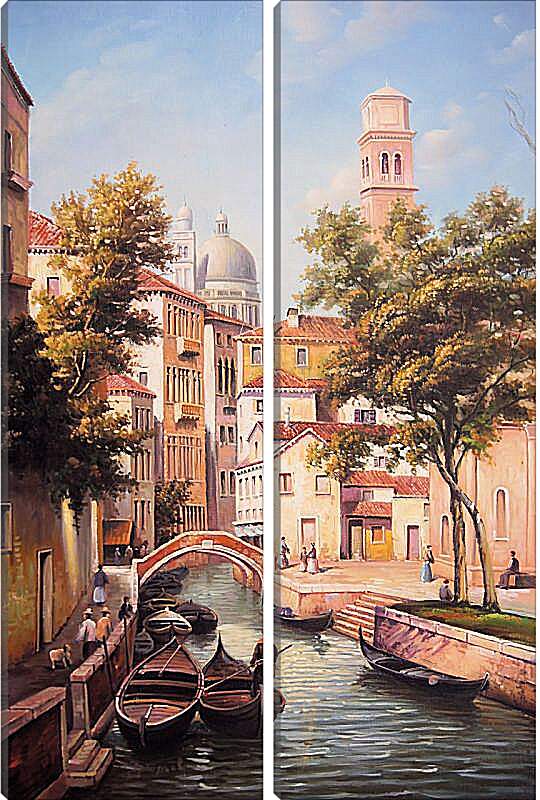 Модульная картина - Спокойная Венеция