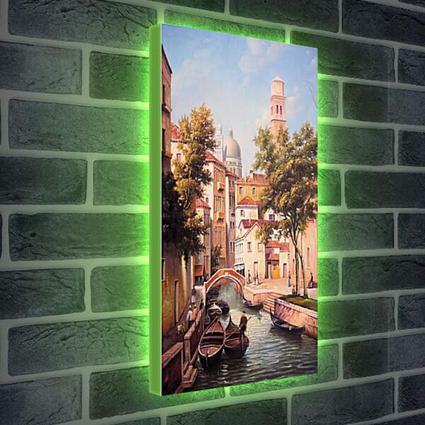 Лайтбокс световая панель - Спокойная Венеция