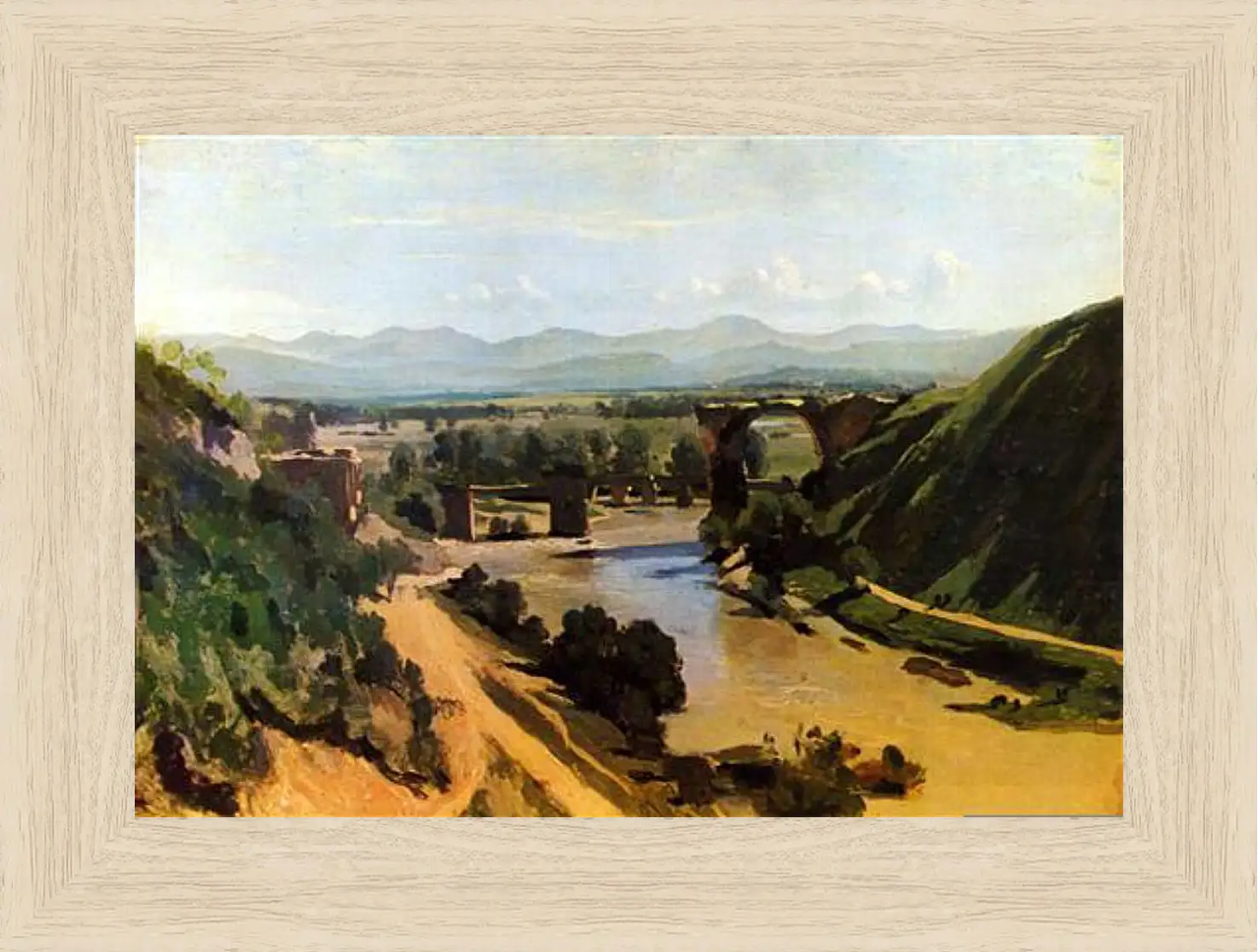 Картина в раме - Bruecke von Narni. Франсиско Гойя