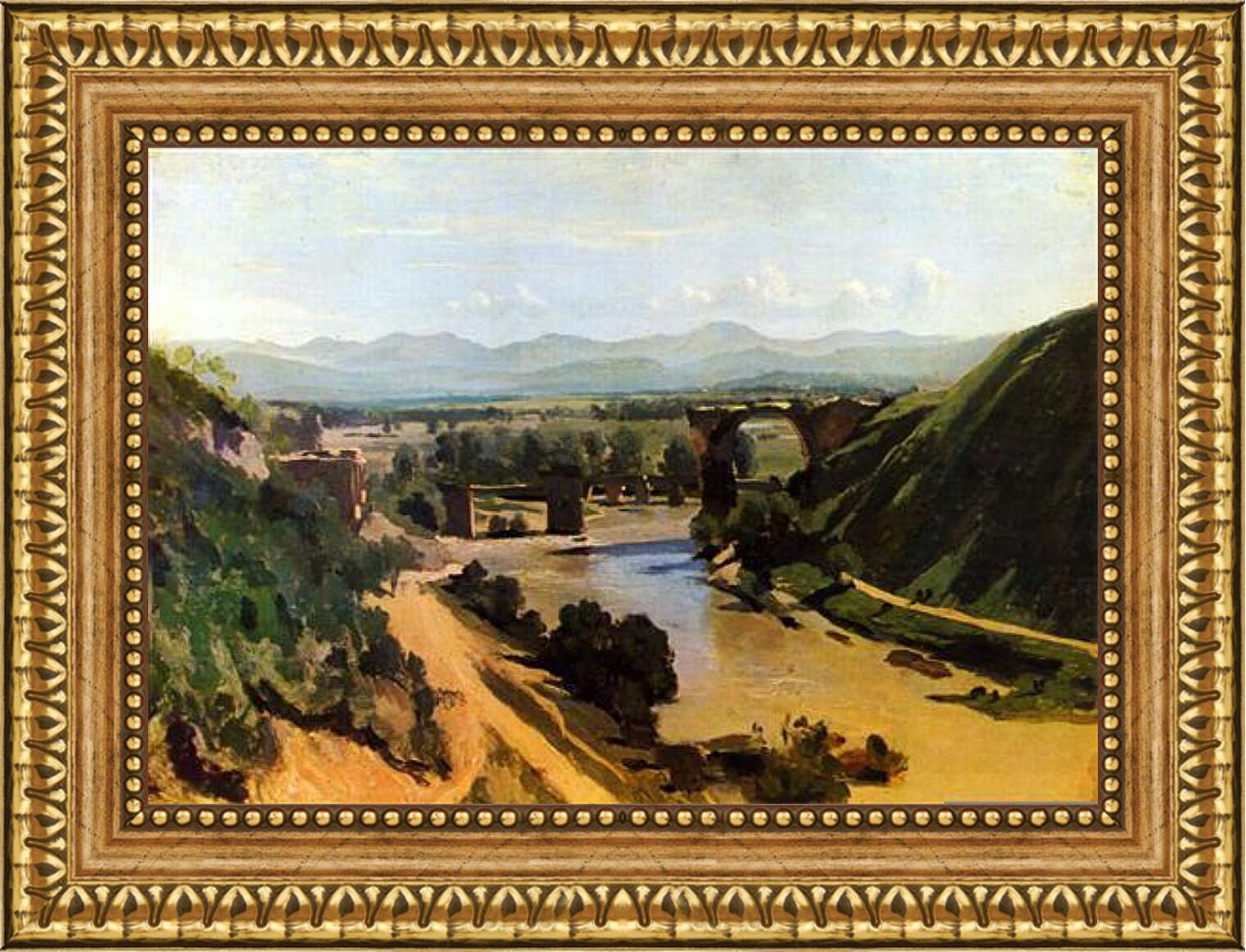 Картина в раме - Bruecke von Narni. Франсиско Гойя