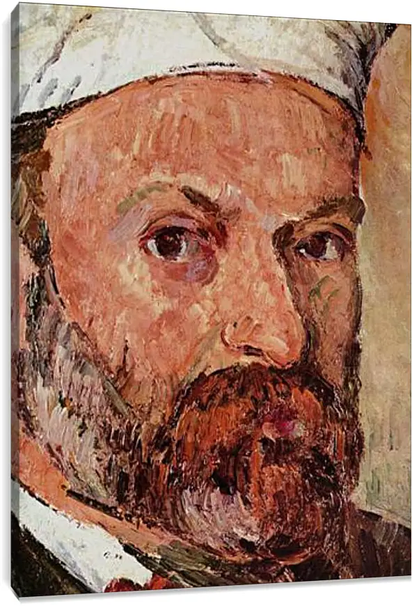 Постер и плакат - Self-portrait. Поль Сезанн