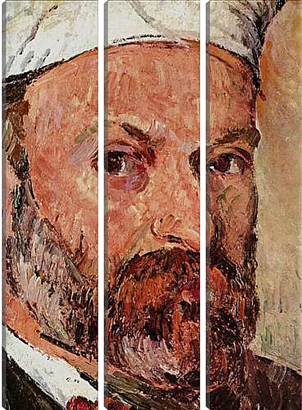 Модульная картина - Self-portrait. Поль Сезанн