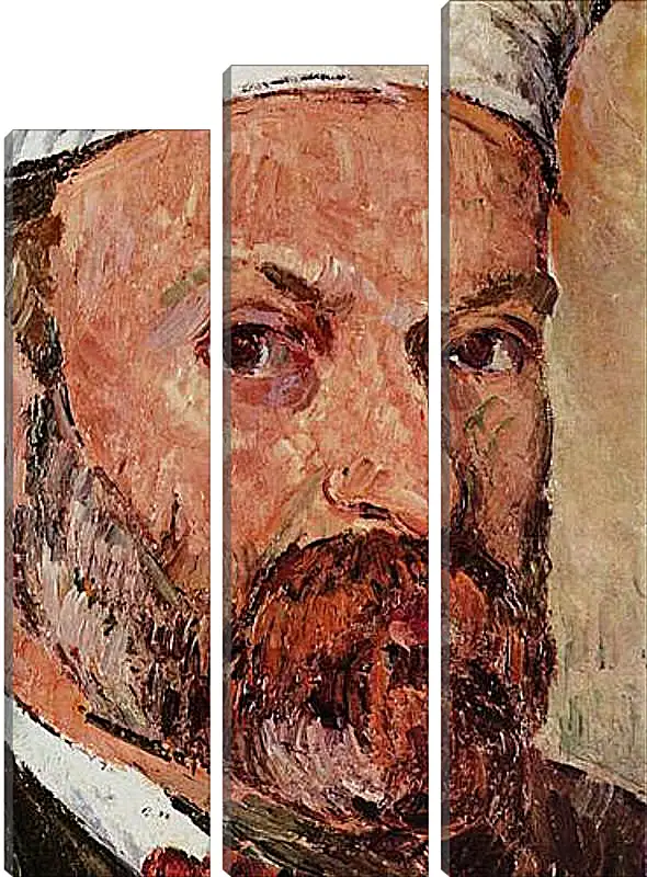 Модульная картина - Self-portrait. Поль Сезанн