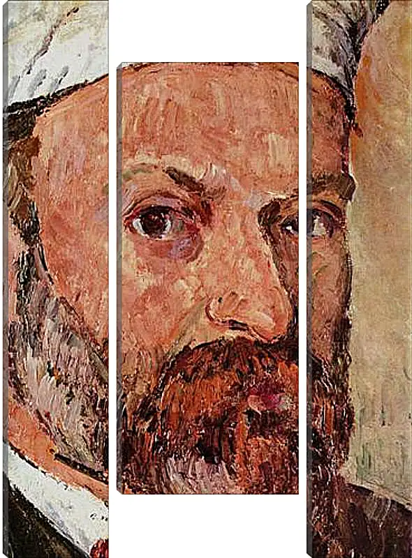 Модульная картина - Self-portrait. Поль Сезанн