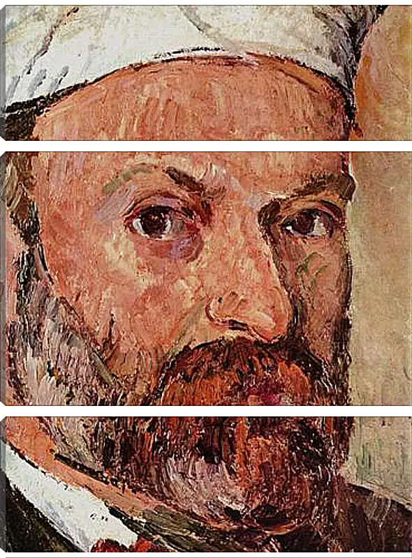 Модульная картина - Self-portrait. Поль Сезанн