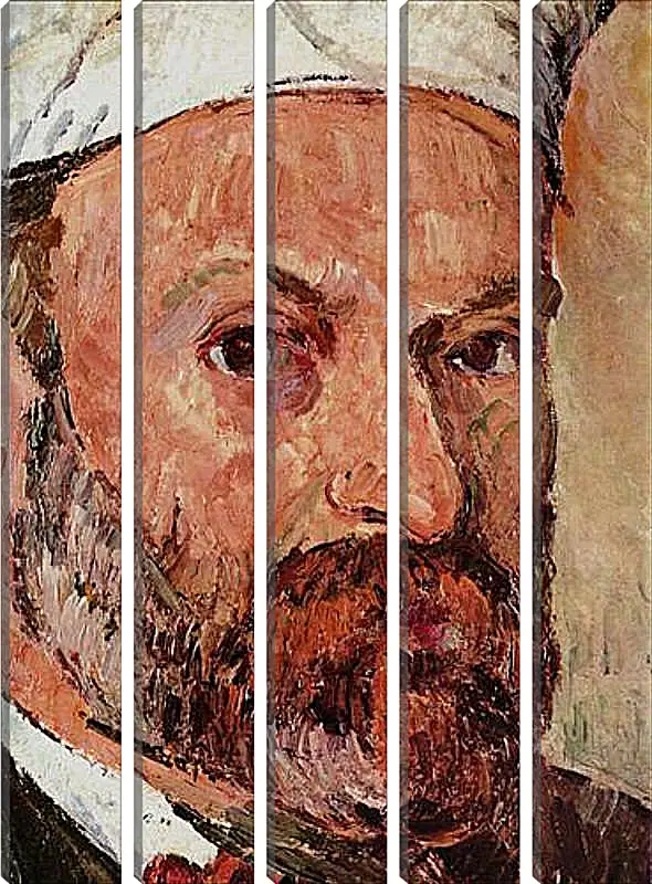 Модульная картина - Self-portrait. Поль Сезанн