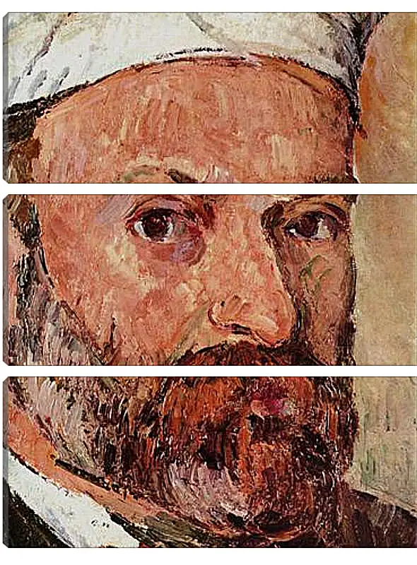 Модульная картина - Self-portrait. Поль Сезанн