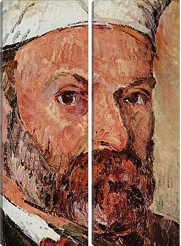 Модульная картина - Self-portrait. Поль Сезанн